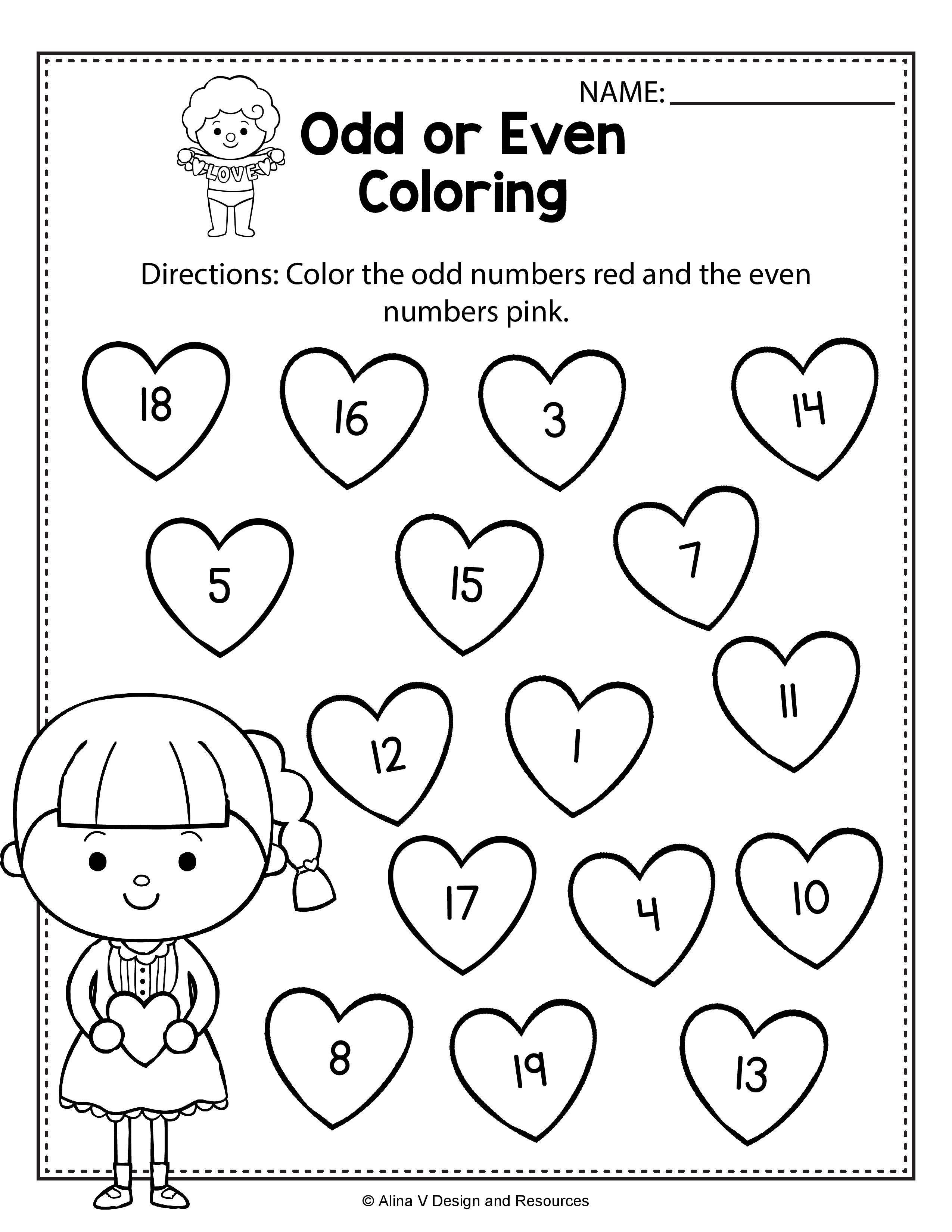 Odd And Even Numbers Activity Odd And Even Numbers Worksheet For Kids 