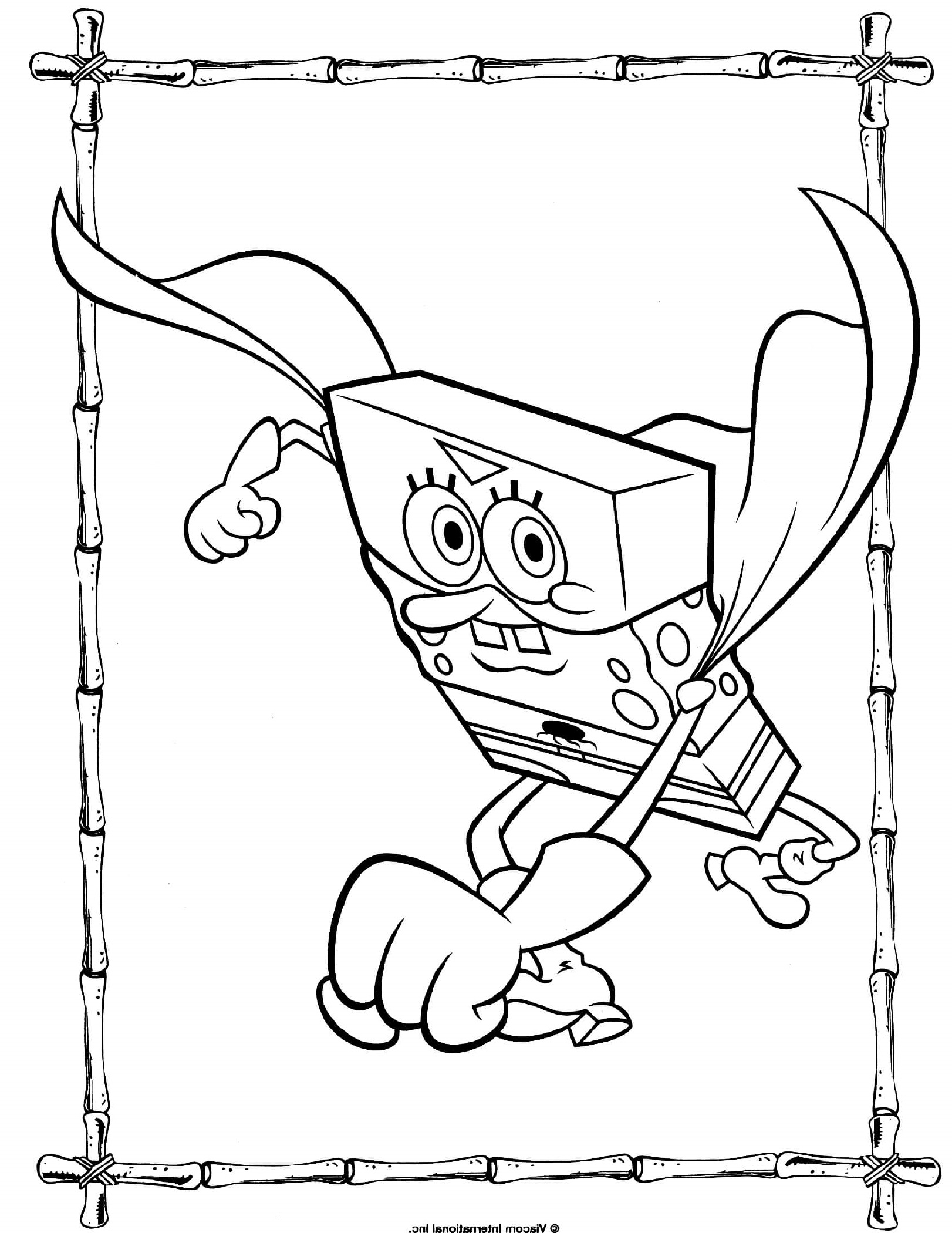 Spongebob Coloring Pages Free