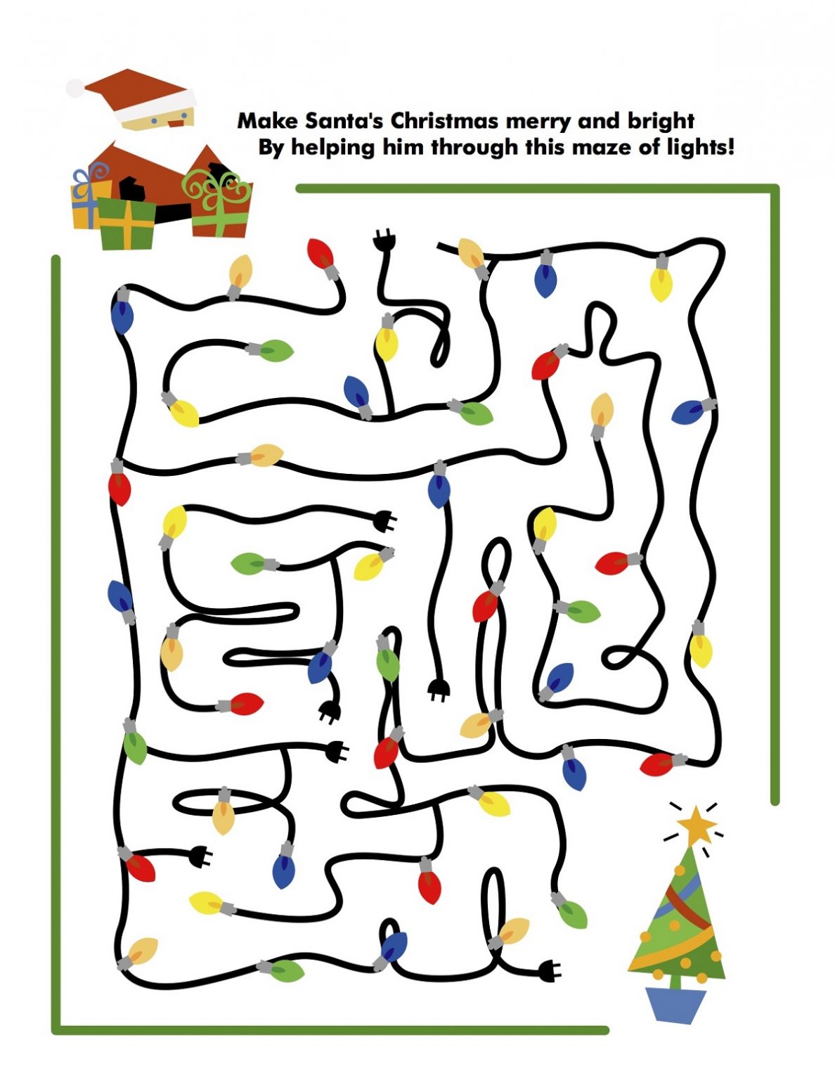 Printable Christmas Activities for Kids 101 Activity