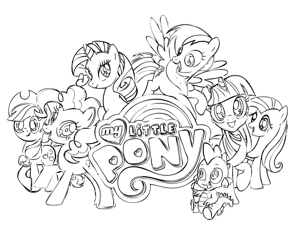 My Little Pony Coloring Pages for Kids
