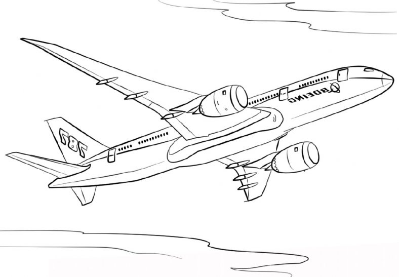 Planes Colouring Pages Printable