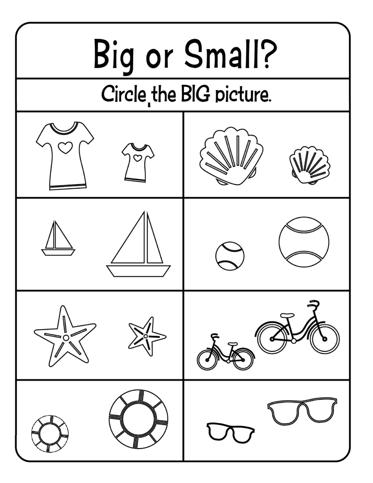 Printable Worksheets for 3 Year Olds 101 Activity