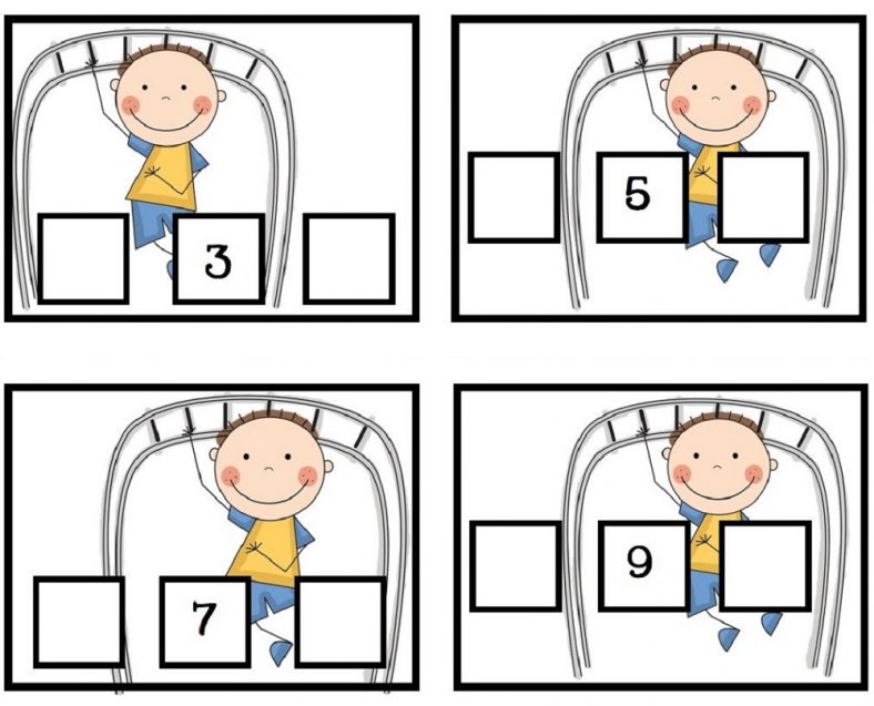 Free Before And After Number Worksheets
