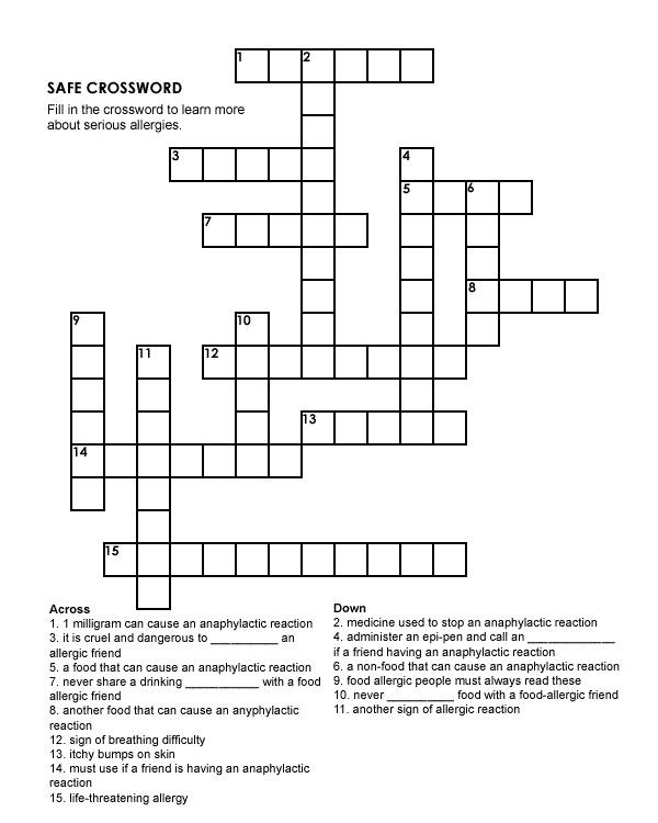 Basketball Crossword Puzzle Worksheet