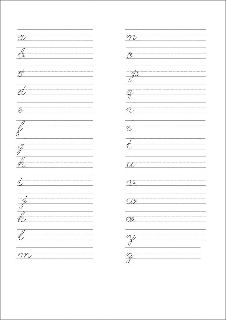 penmanship worksheets for kids 101 activity