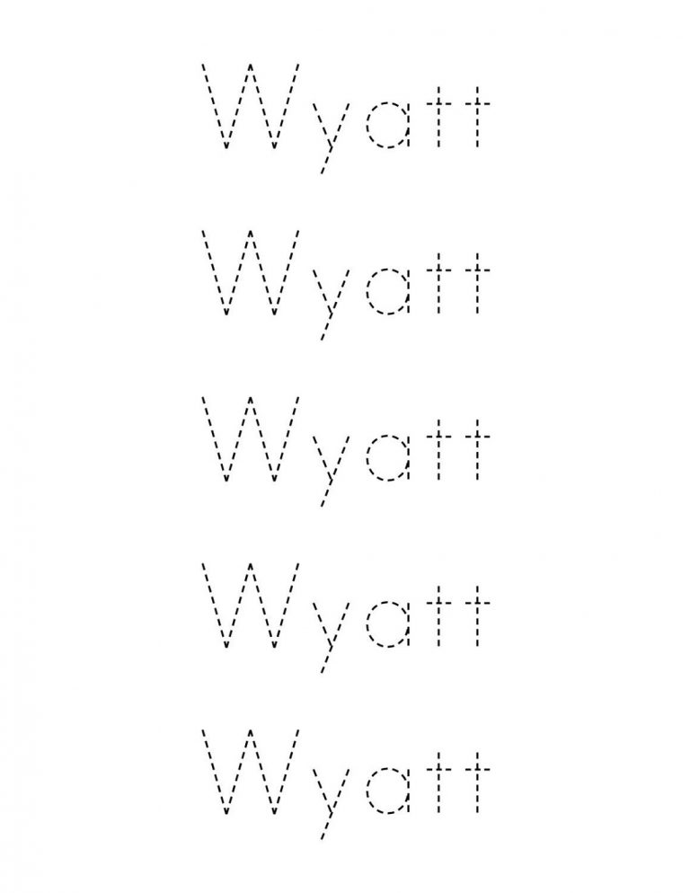 Printable Traceable Names Worksheets 101 Activity Printable Traceable Names Worksheets 101 Activity