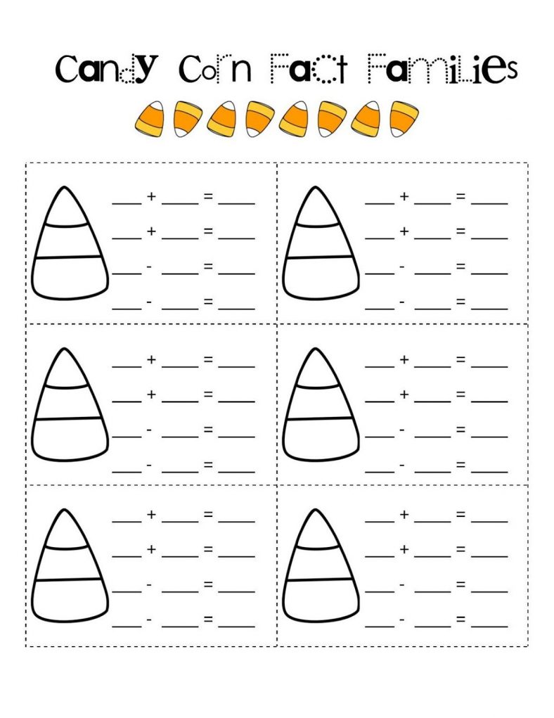 Blank Multiplication Fact Family Worksheets