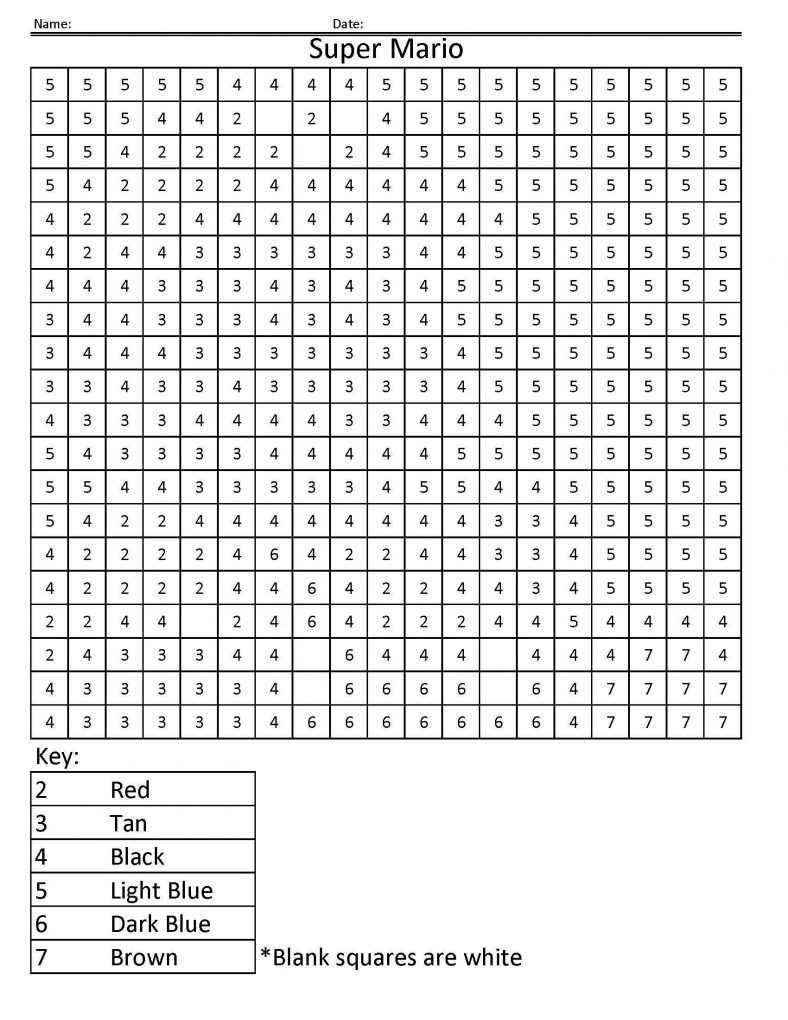 Color by Number Mosaic Mystery for Fun | 101 Activity