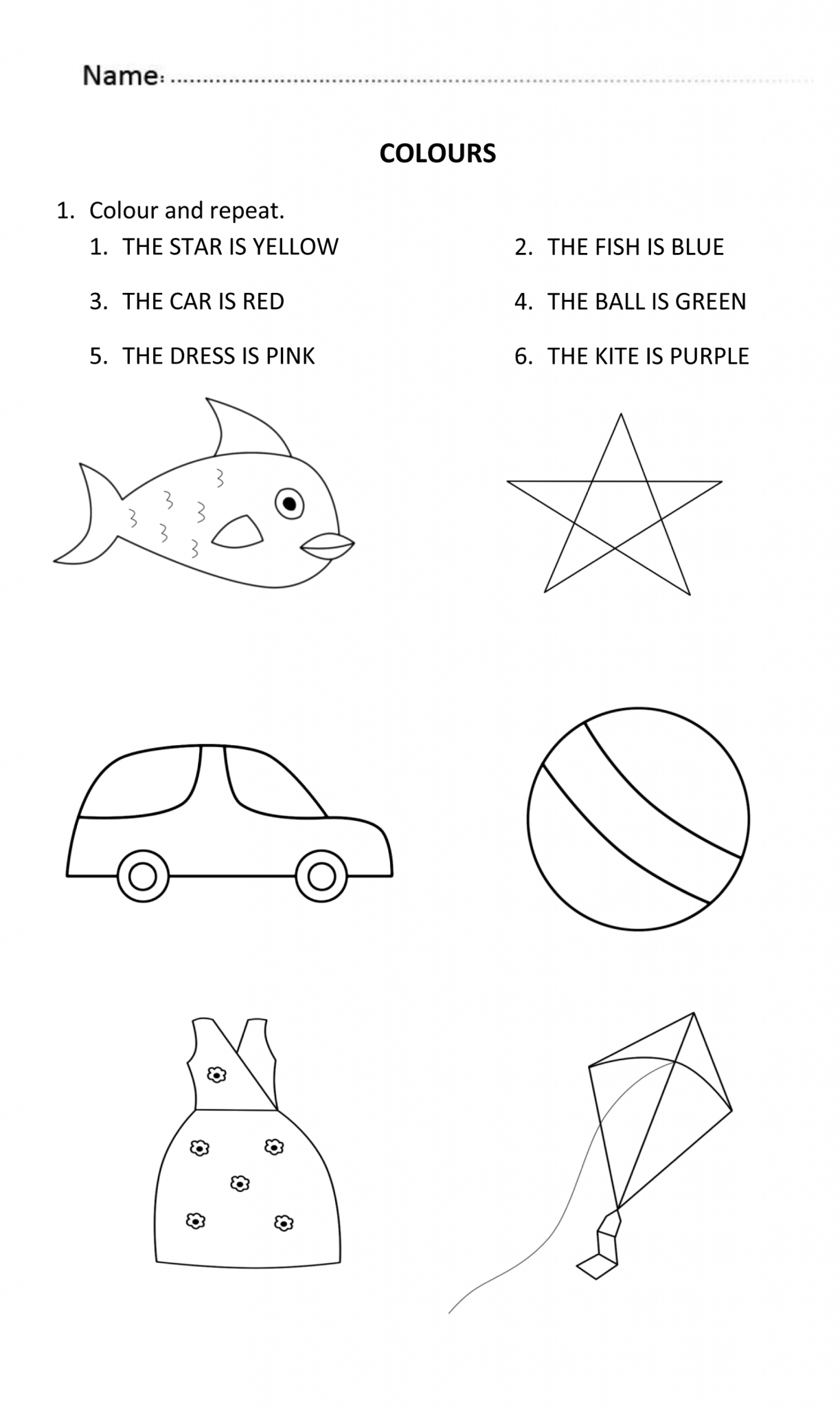 Free Printable Writing Worksheets For 5 Year Olds