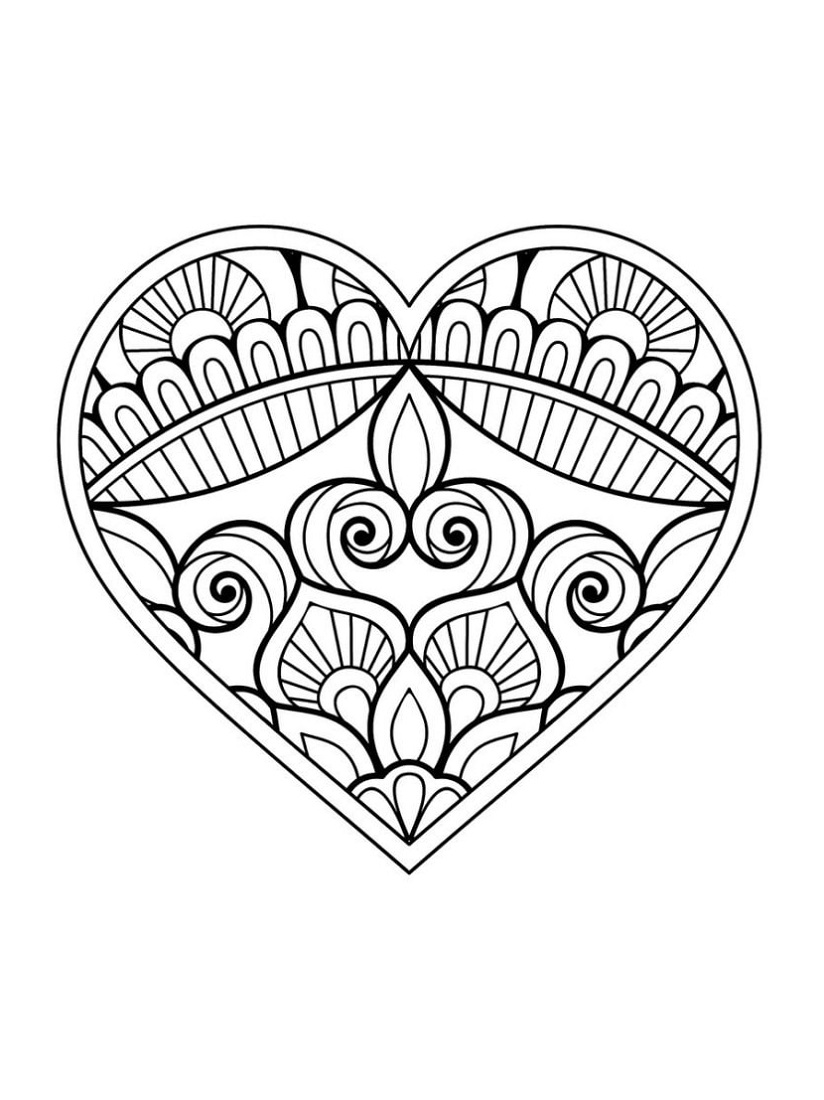 Beautiful Easy Coloring Pages For Seniors