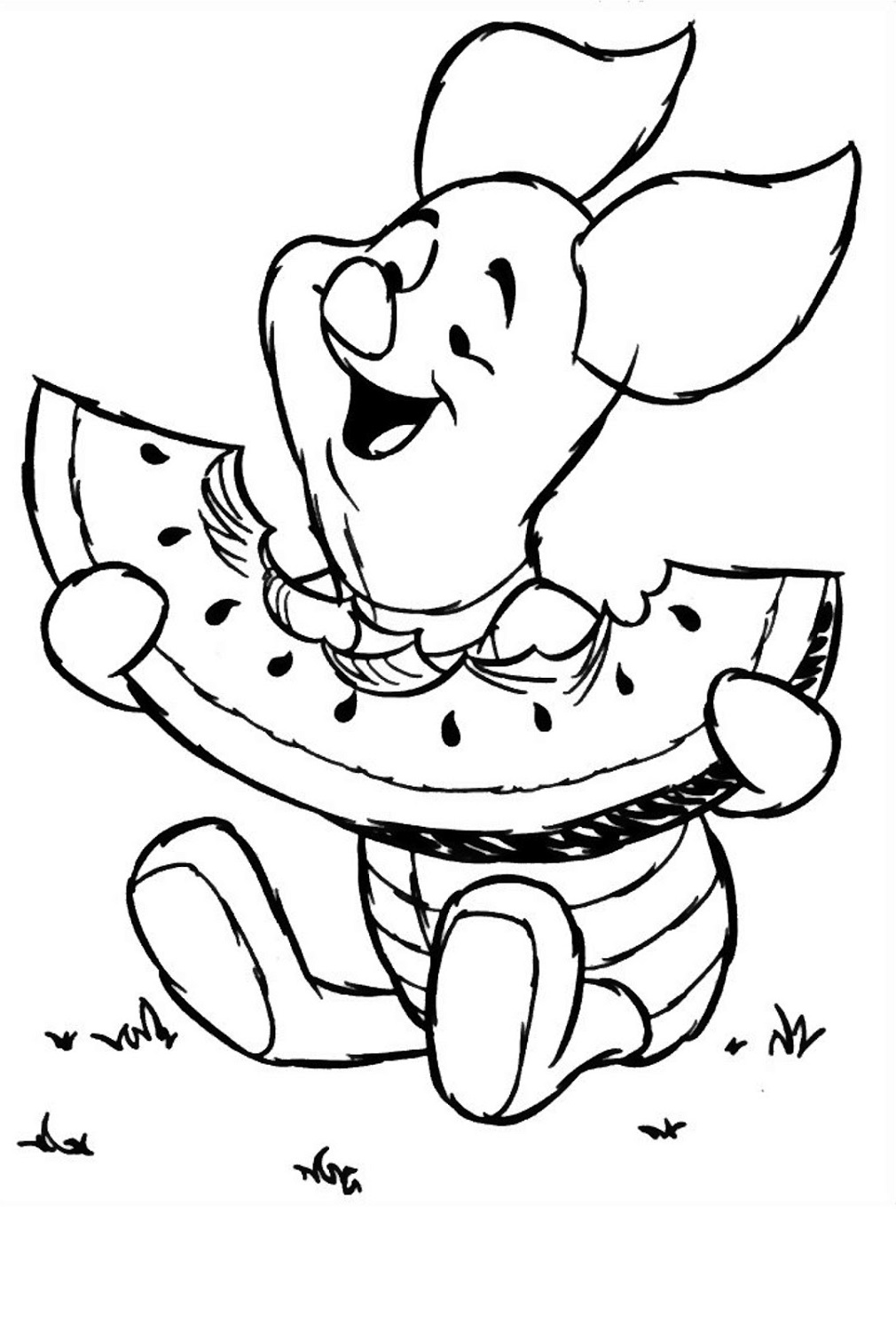 Piglet Coloring Pages Images