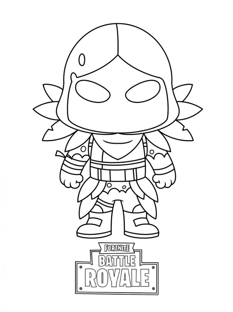 Printable Fortnite Coloring Pages Free