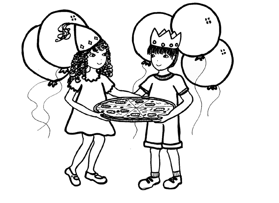 Printable Birthday Coloring Pages Images